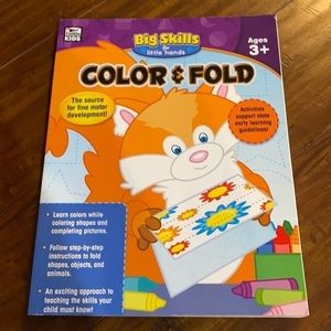 Color & Fold, Grades Preschool - K‎ Thinking Kids